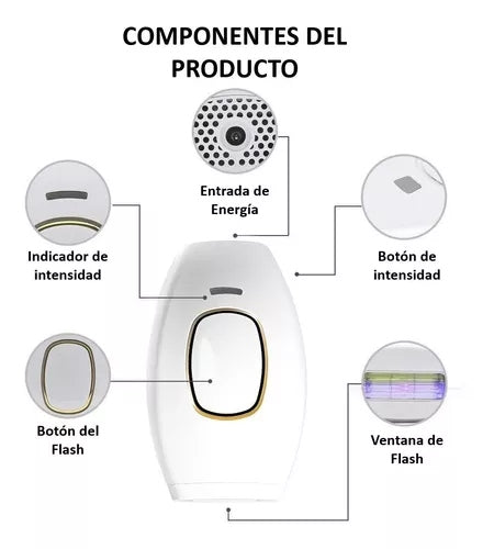 LaserDepil® - Depilador a laser Profesional + 2 Regalos