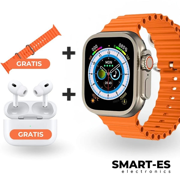 [COMBO LANZAMIENTO 12IN1] SmartWatch 9 ULTRA™ + Airpods PRO + 12 Correas exclusivas