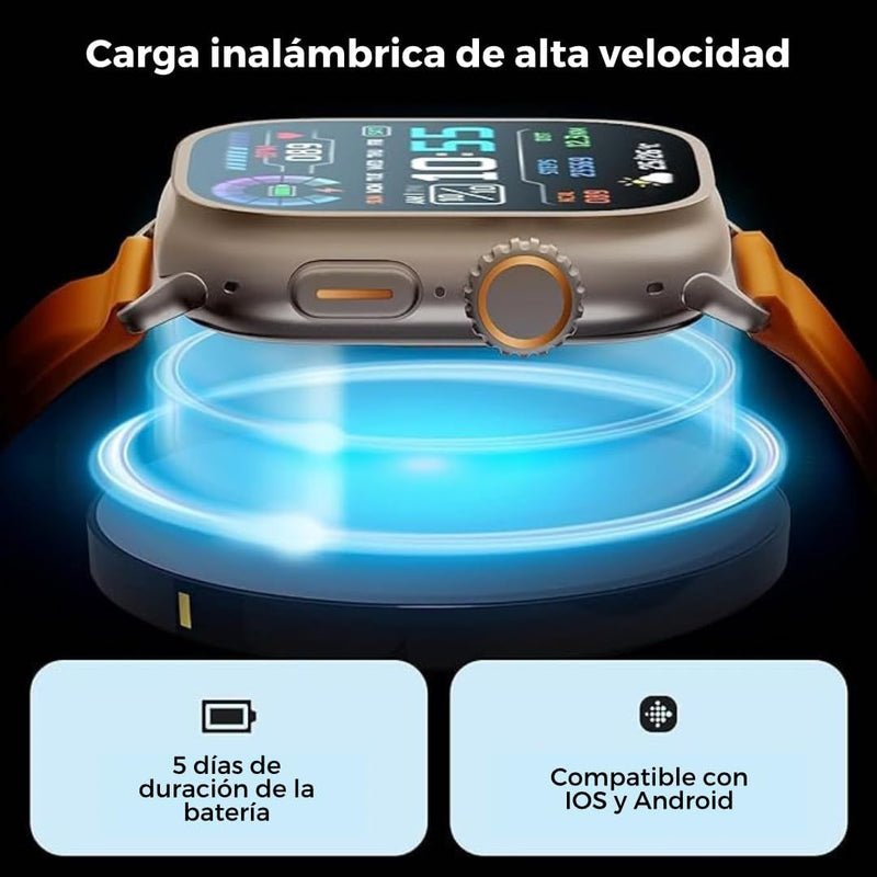 [OFERTA LIQUIDACIÓN] SmartWatch ULTRA 2™ + Airpods PRO (GRATIS)  + 3 Correas (GRATIS)